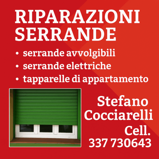 Riparazione Serrande e Tapparelle Roma di Stefano Cocciarelli